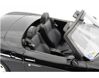 Fiat Barchetta 1995 Nero Laudoracing 1:18 Resinemodell (Türen, Motorhaube... nicht zu öffnen!)